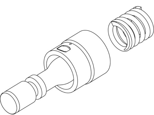 KWC Stössel Gastro Z.536.526 passend zur KWC Geschirrwaschbrause Z.536.530.145