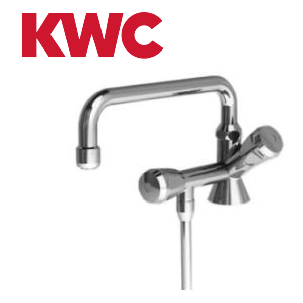KWC Gastro 100.100 C Thekenarmatur mit Unterspülrohr einfach - ohne Mischung