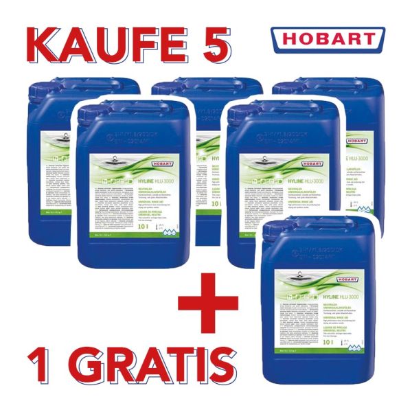 HOBART Aktion HLU-3000 5 + 1 Universal Klarspüler